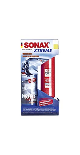 SONAX XTREME Protect+Shine Hybrid NPT (210 ml) wachsfreie Hochglanz-Versiegelung für alle neuen, neuwertigen und mit Politur vorbehandelten Lacke | Art-Nr. 02221000 - 1